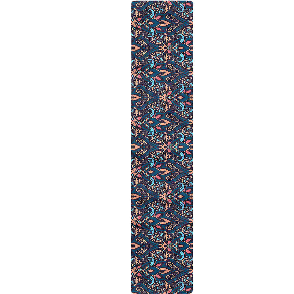 Damask Boho Pattern Print Table Runner
