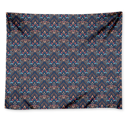Damask Boho Pattern Print Tapestry