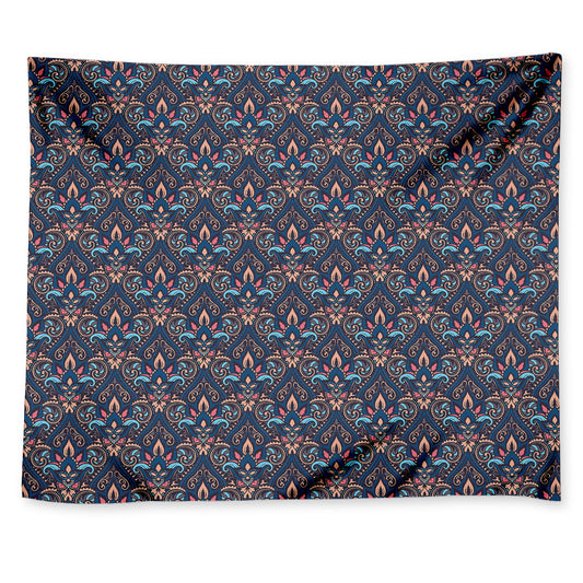 Damask Boho Pattern Print Tapestry