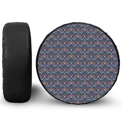 Damask Boho Pattern Print Tire Cover