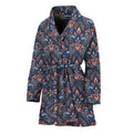 Damask Boho Pattern Print Women's Bathrobe
