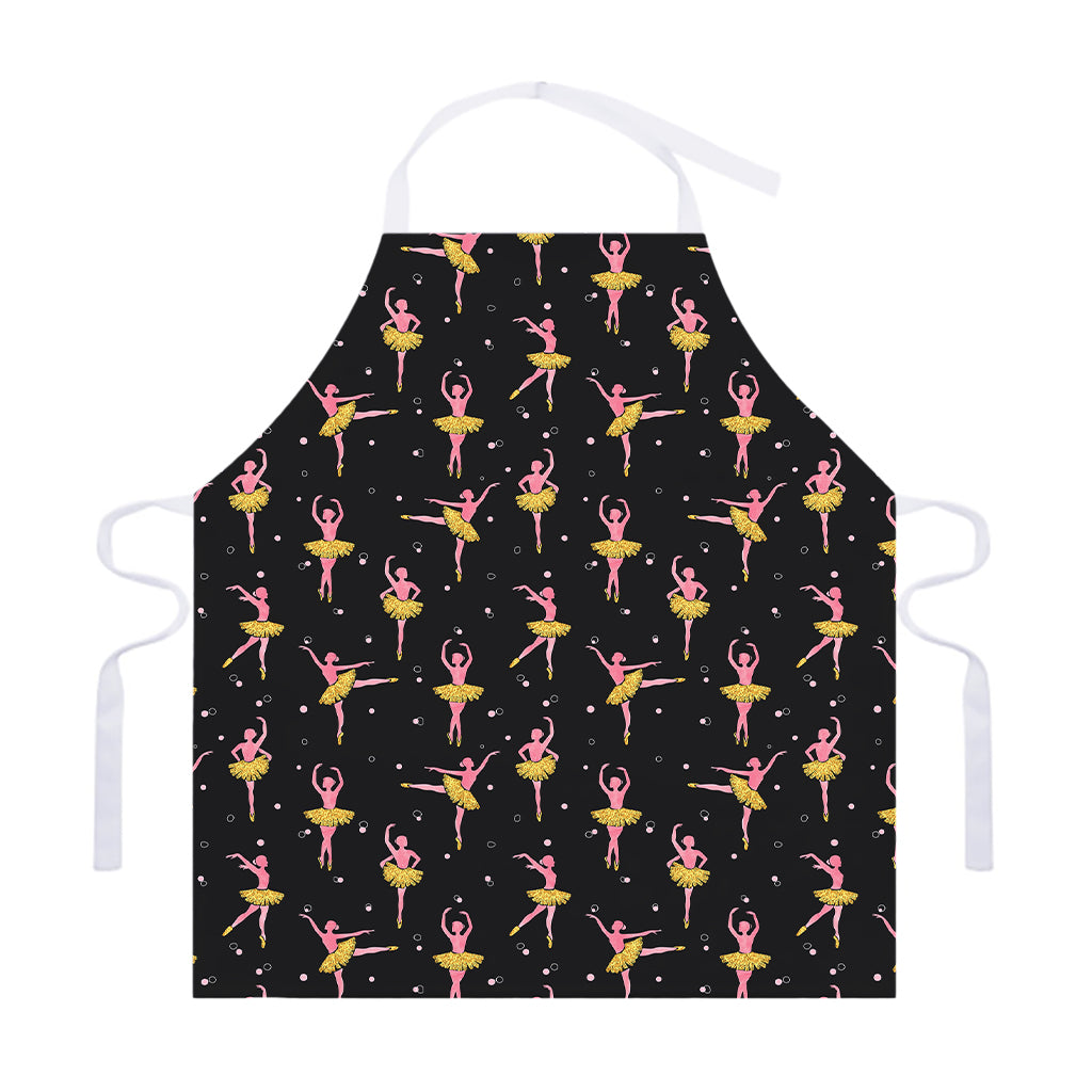 Dancing Ballet Pattern Print Adjustable Apron