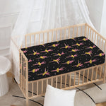 Dancing Ballet Pattern Print Baby Crib Sheet