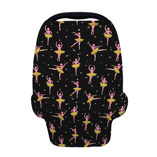 Dancing Ballet Pattern Print Baby Seat Cover