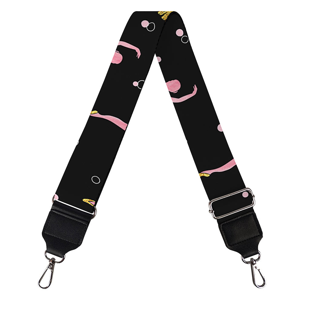 Dancing Ballet Pattern Print Bag Strap