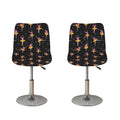 Dancing Ballet Pattern Print Bar Stool Covers