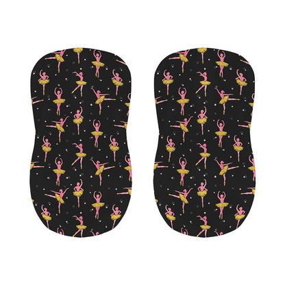 Dancing Ballet Pattern Print Bar Stool Covers