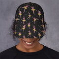 Dancing Ballet Pattern Print Baseball Cap