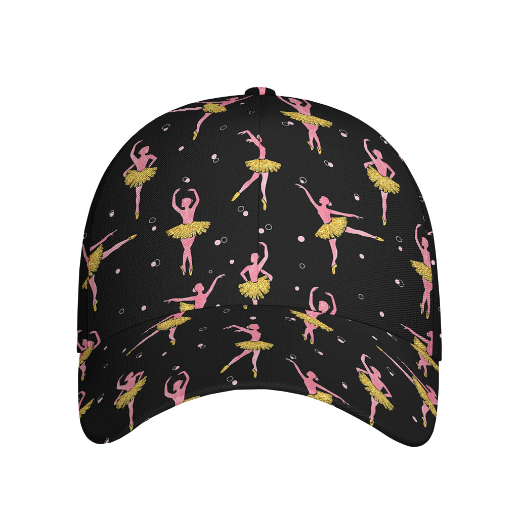 Dancing Ballet Pattern Print Baseball Cap