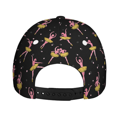 Dancing Ballet Pattern Print Baseball Cap