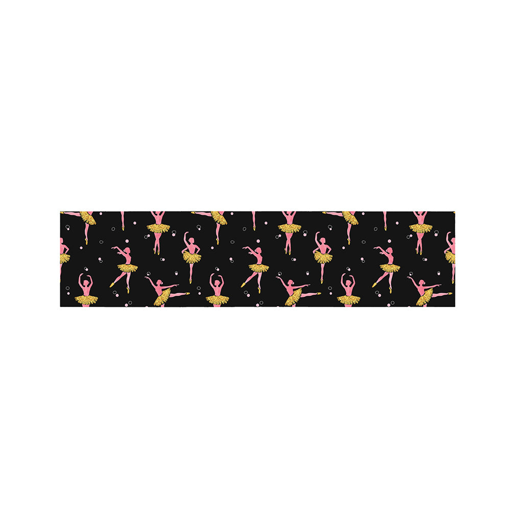Dancing Ballet Pattern Print Bed Runner