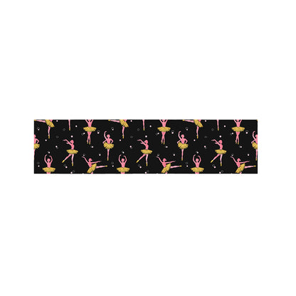 Dancing Ballet Pattern Print Bed Runner