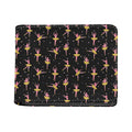 Dancing Ballet Pattern Print Bifold Wallet