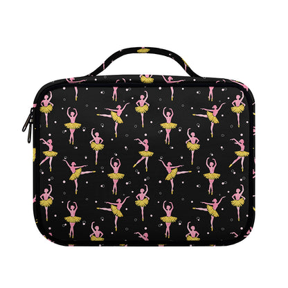 Dancing Ballet Pattern Print Briefcase Bible Bag