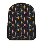 Dancing Ballet Pattern Print Casual Backpack