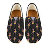 Dancing Ballet Pattern Print Casual Shoes