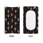 Dancing Ballet Pattern Print Changing Pad Cover