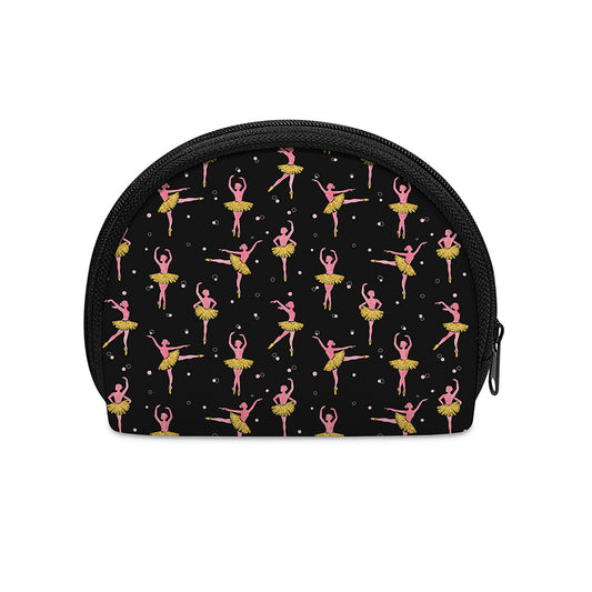 Dancing Ballet Pattern Print Coin Purse