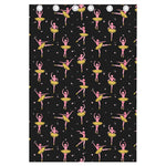 Dancing Ballet Pattern Print Curtain