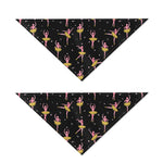 Dancing Ballet Pattern Print Dog Bandana