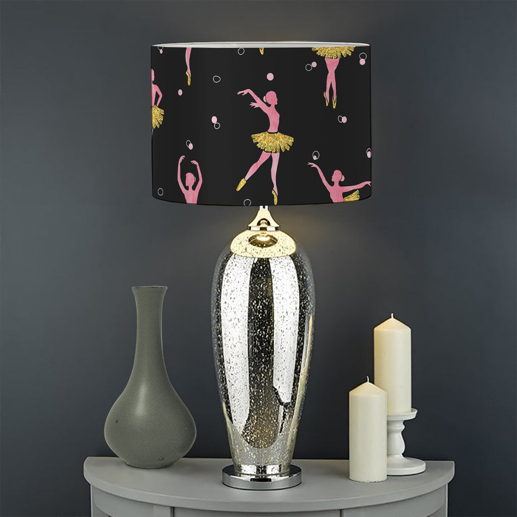 Dancing Ballet Pattern Print Drum Lamp Shade