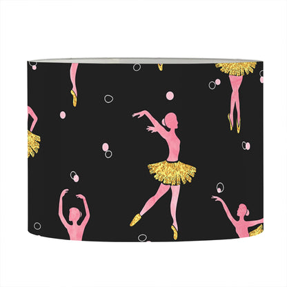 Dancing Ballet Pattern Print Drum Lamp Shade