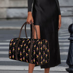 Dancing Ballet Pattern Print Duffle Bag