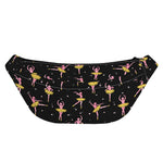 Dancing Ballet Pattern Print Fanny Pack