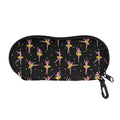 Dancing Ballet Pattern Print Glasses Case