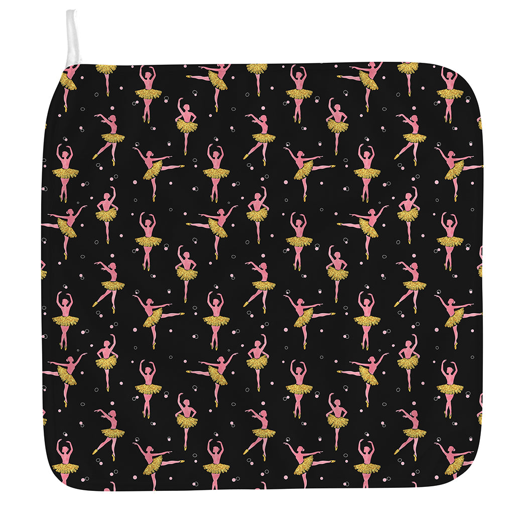 Dancing Ballet Pattern Print Hand Towel