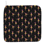 Dancing Ballet Pattern Print Hand Towel