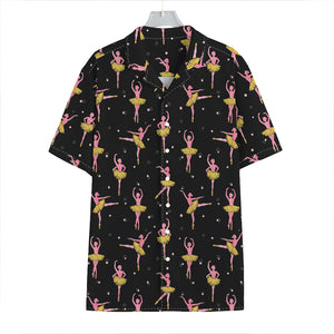 Dancing Ballet Pattern Print Hawaiian Shirt