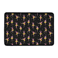 Dancing Ballet Pattern Print Kitchen Mat