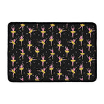 Dancing Ballet Pattern Print Kitchen Mat
