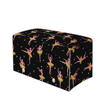 Dancing Ballet Pattern Print Leather Tissue Box Cover