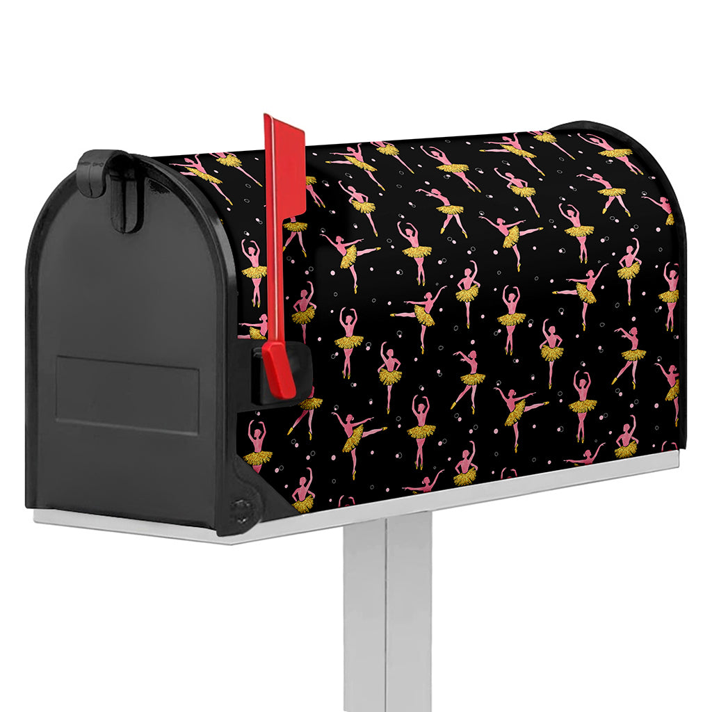 Dancing Ballet Pattern Print Mailbox Cover