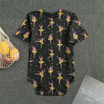 Dancing Ballet Pattern Print Men's Bodysuit