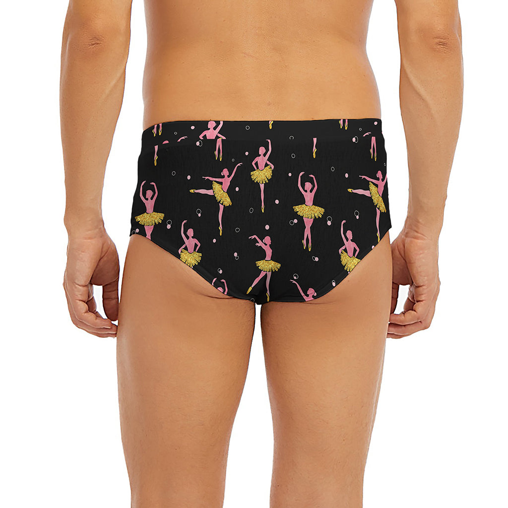Dancing Ballet Pattern Print Men's Briefs