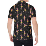 Dancing Ballet Pattern Print Men's Shirt