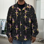 Dancing Ballet Pattern Print Men's Shirt Jacket