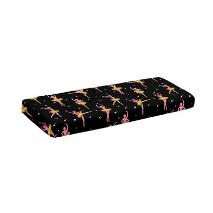 Dancing Ballet Pattern Print Piano Keyboard Cover