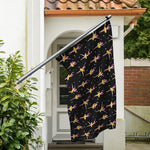 Dancing Ballet Pattern Print Polyester Flag