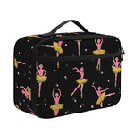 Dancing Ballet Pattern Print Portable Lunch Bag