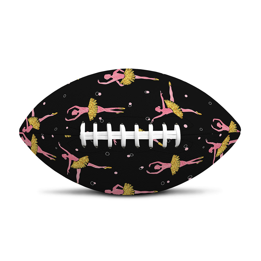Dancing Ballet Pattern Print Rugby Ball