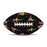 Dancing Ballet Pattern Print Rugby Ball