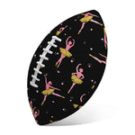 Dancing Ballet Pattern Print Rugby Ball