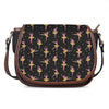 Dancing Ballet Pattern Print Saddle Bag