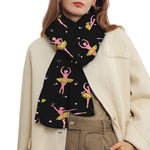 Dancing Ballet Pattern Print Scarf