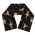 Dancing Ballet Pattern Print Scarf