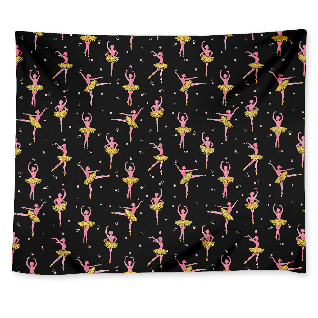 Dancing Ballet Pattern Print Tapestry